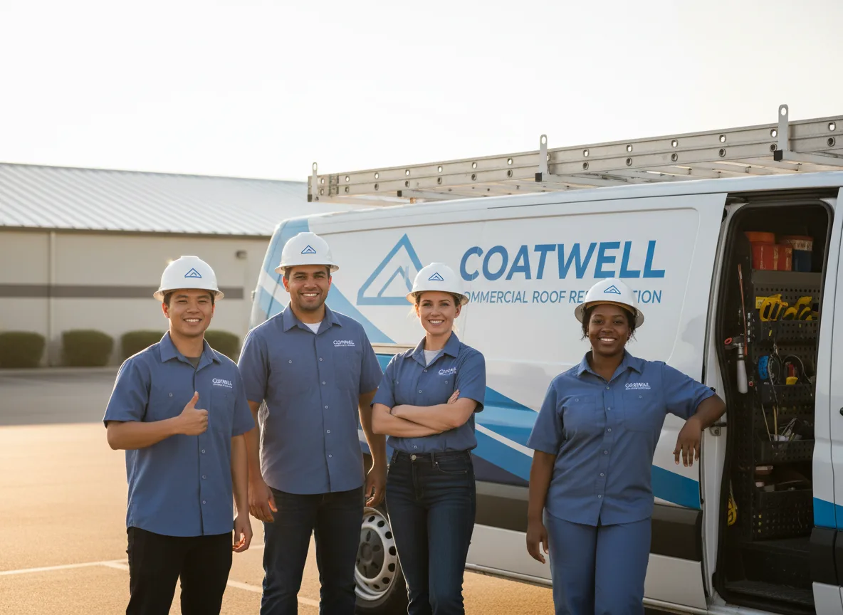 Commercial roof coating company in Denver, PA